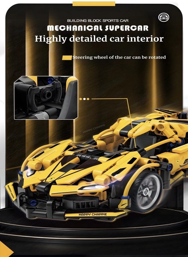 Mechanical Super Car - Openable Doors Rubber Wheels