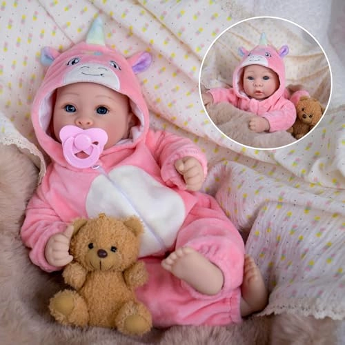 Real Life Baby Dolls - 17 inches Vinyl Soft Cloth Body Ages 3+