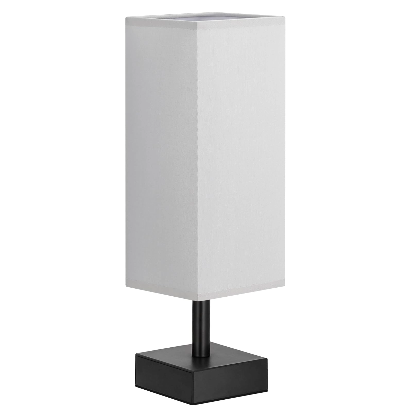 S6-16 - Linen Black Small Table Lamp