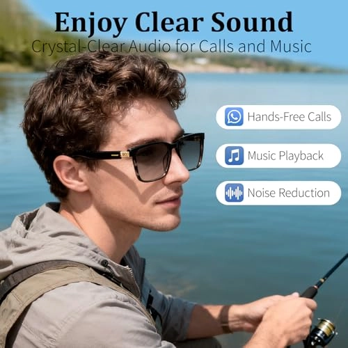 Ai Translation Smart Glasses - Bluetooth 5.3 115 Languages