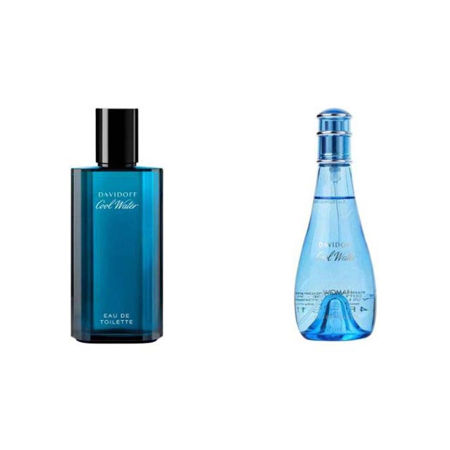 Cool water EDT - 125 ML Men + Cool water EDT - 100 ML Women