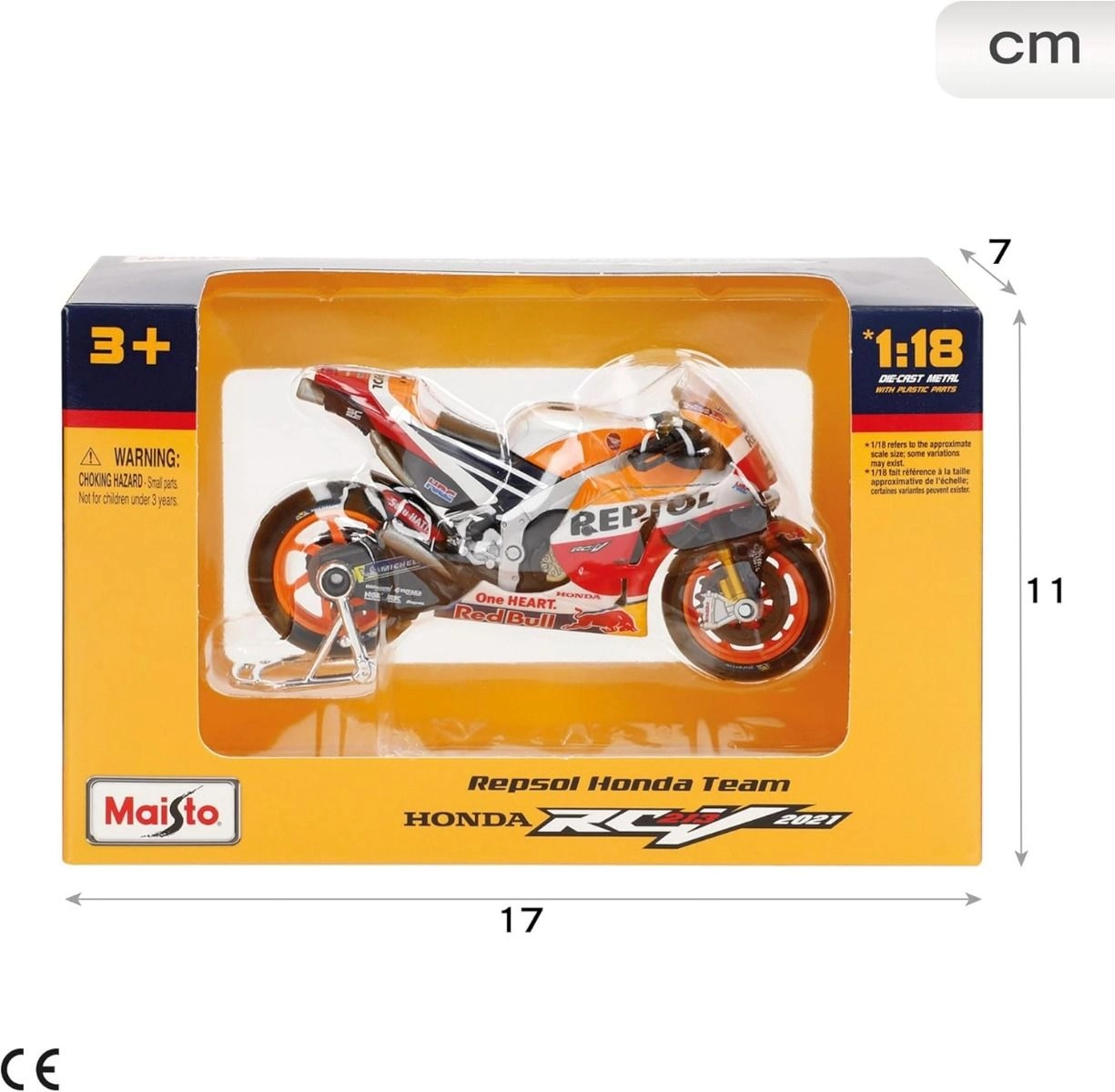 2021 Repsol Honda Team - 1:18