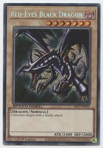 Yu-Gi-Oh! Red-Eyes Black Dragon SBC1-ENF01