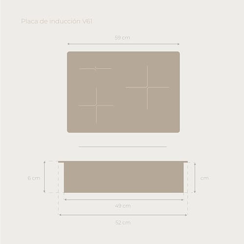 V61 Induction hob