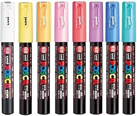 PC1Mc - 8 Pc Soft Colors 0.7mm