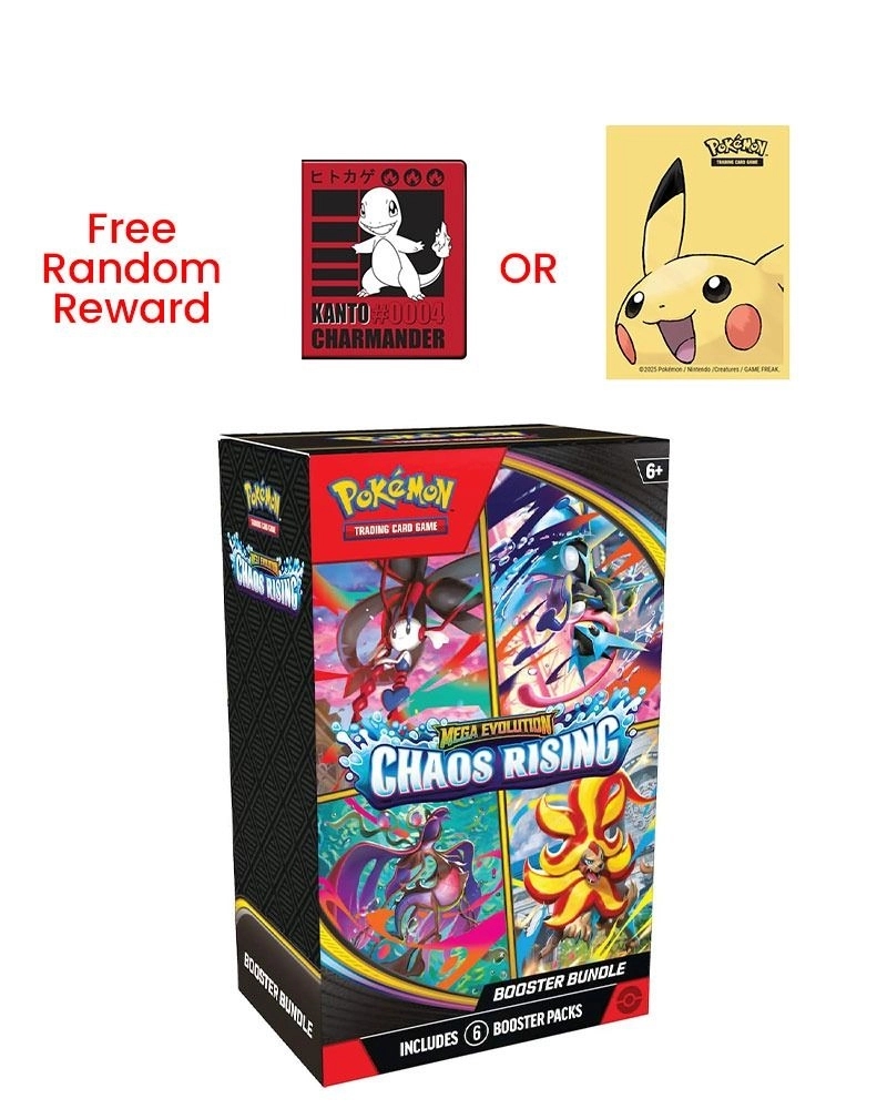 Pokémon Mega Evolution Chaos Rising - 6pcs Bundle