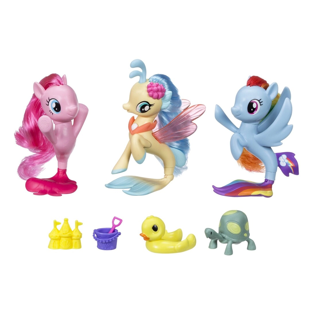 Pinkie Pie + Rainbow dash + Princess sky Star - My Little Pony the Movie