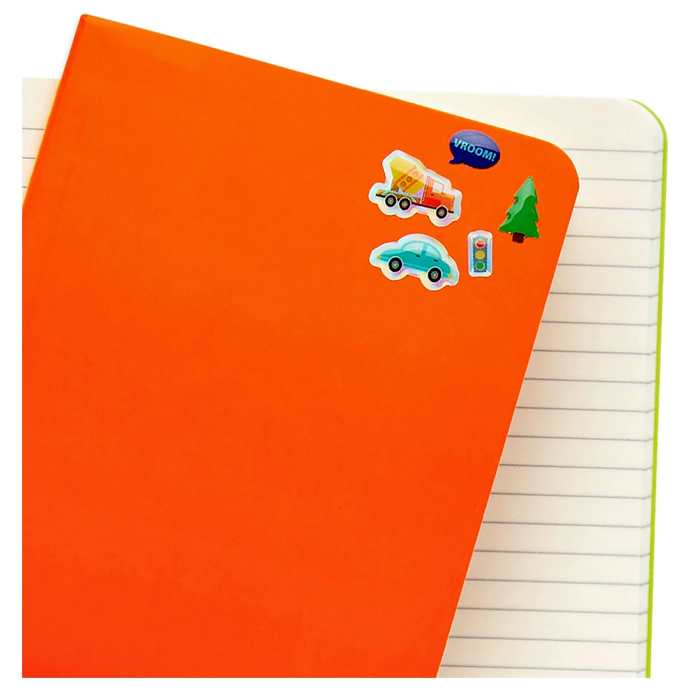 Workin' Wheels Sticker Book 1 pcs