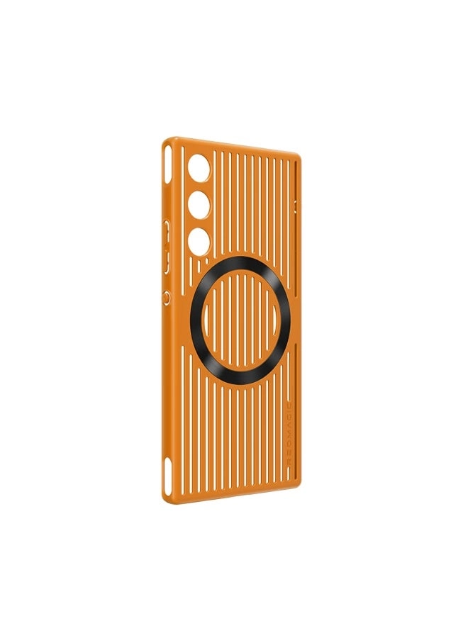 Red Magic 10 Air Protective Case - Gaming Heat Dissipation Flame Orange