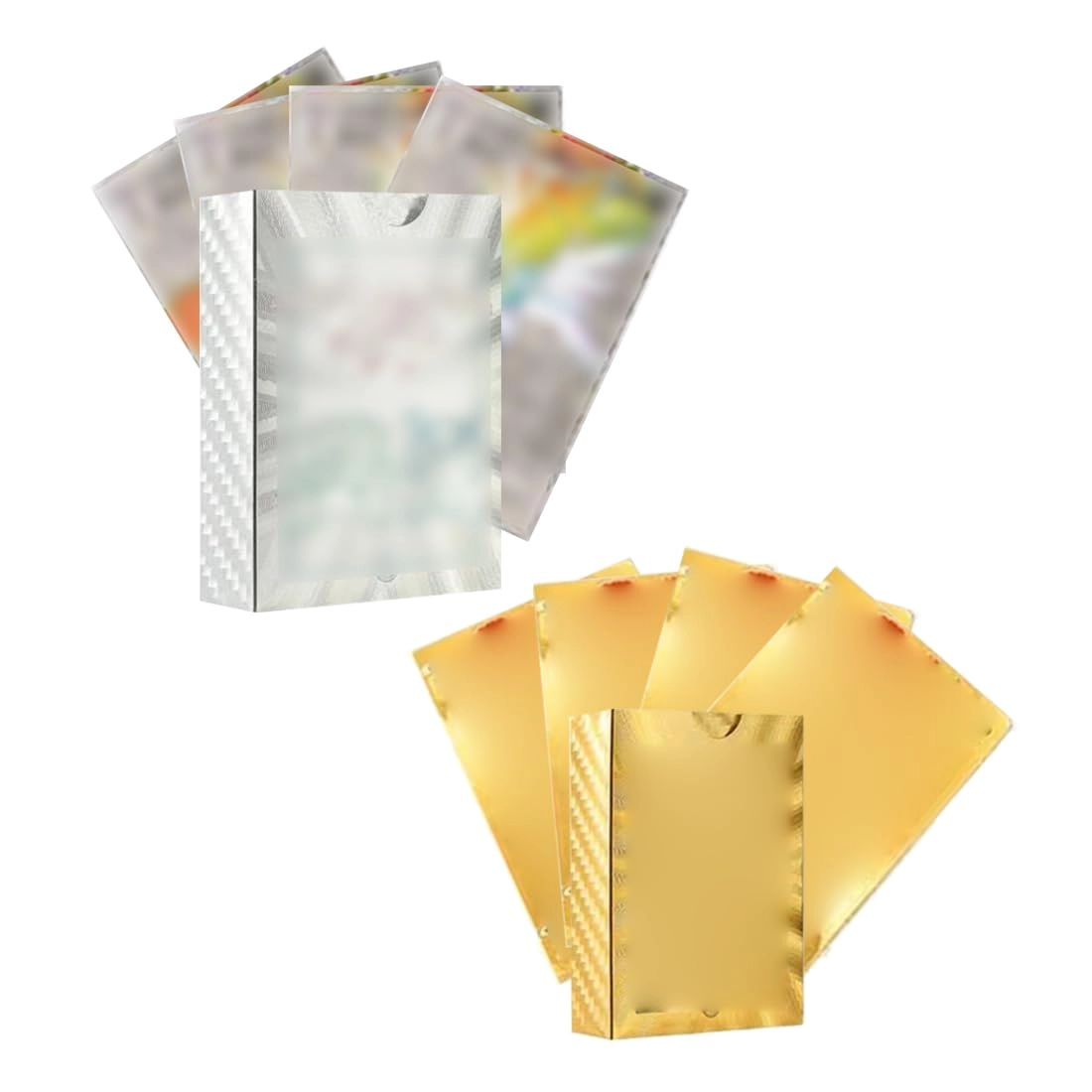 SUJEBKC Gold Foil Cards - 110 pcs