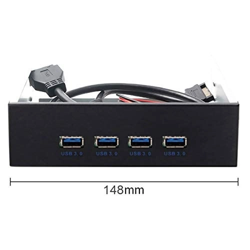 USB 3.0 HUB - Front Panel to Motherboard 20Pin 19Pin Header Connector Cable