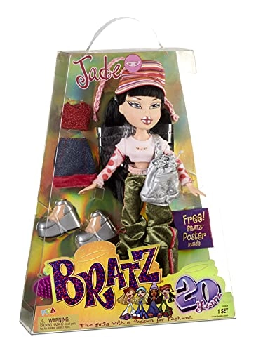 Jade Fashion Doll - 10 Accessories Poster Ages 6+