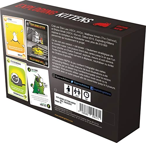 Exploding Kittens: NSFW Edition - Card Game (French)