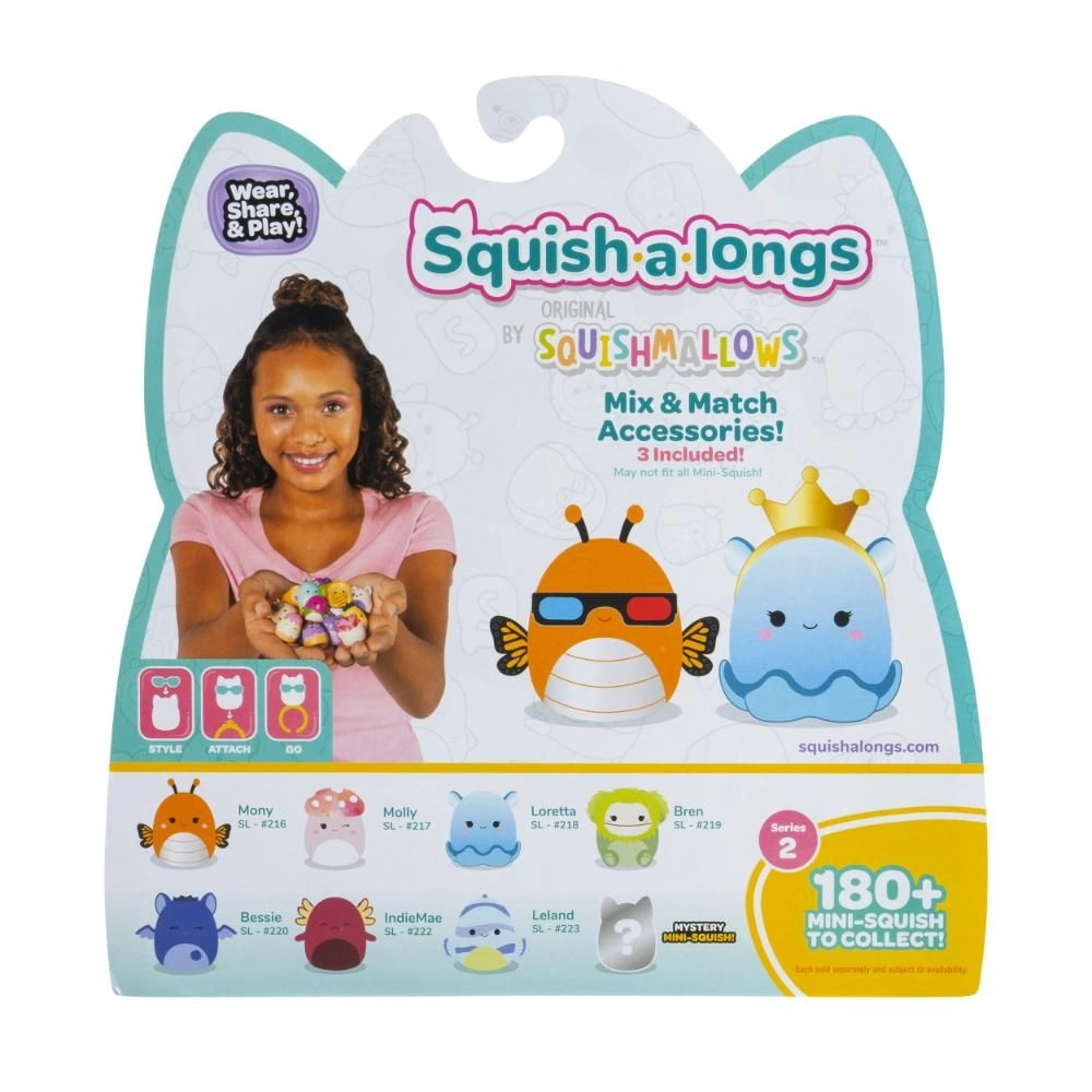 Squish-A-Longs - 8 1-inch Pack
