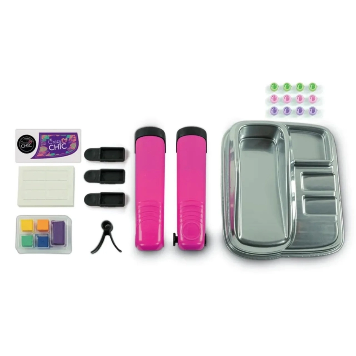 Crazy Chic Trendy Hairstyle Create Your Own Fashion Kit - 6+ years 13 pcs