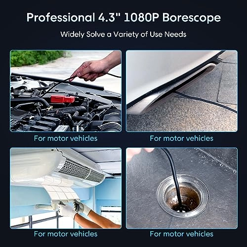 Endoscope Camera - 4.3'' 1080P IP67