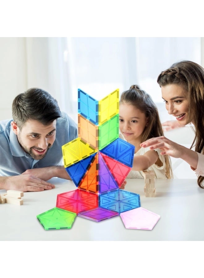 Magnetic Tiles 3D Geometry - 16 pcs