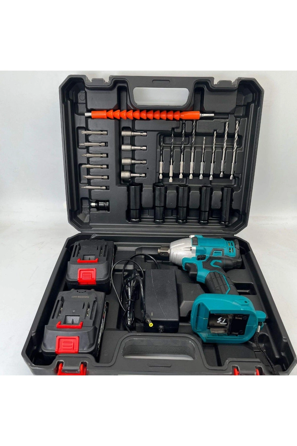 Denx Electric Wrench Kit - Cordless Brushless Motor 2 Batteries