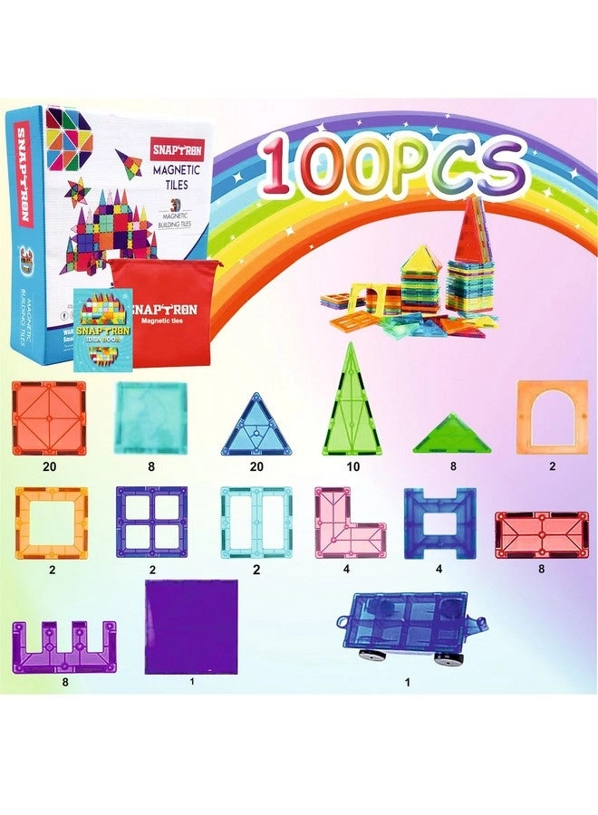 Magnetic Blocks - 100 pcs