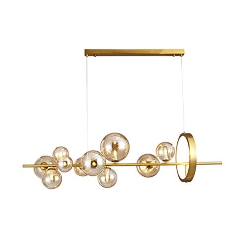 Edison Lamp Shade - G9 Electroplating bronze and amber