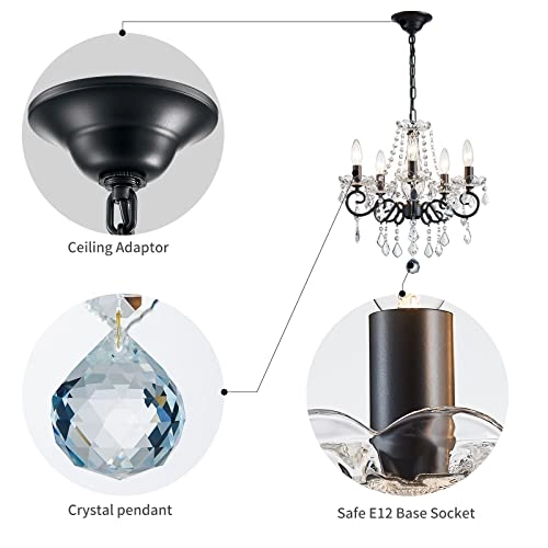 Small Crystal Chandelier