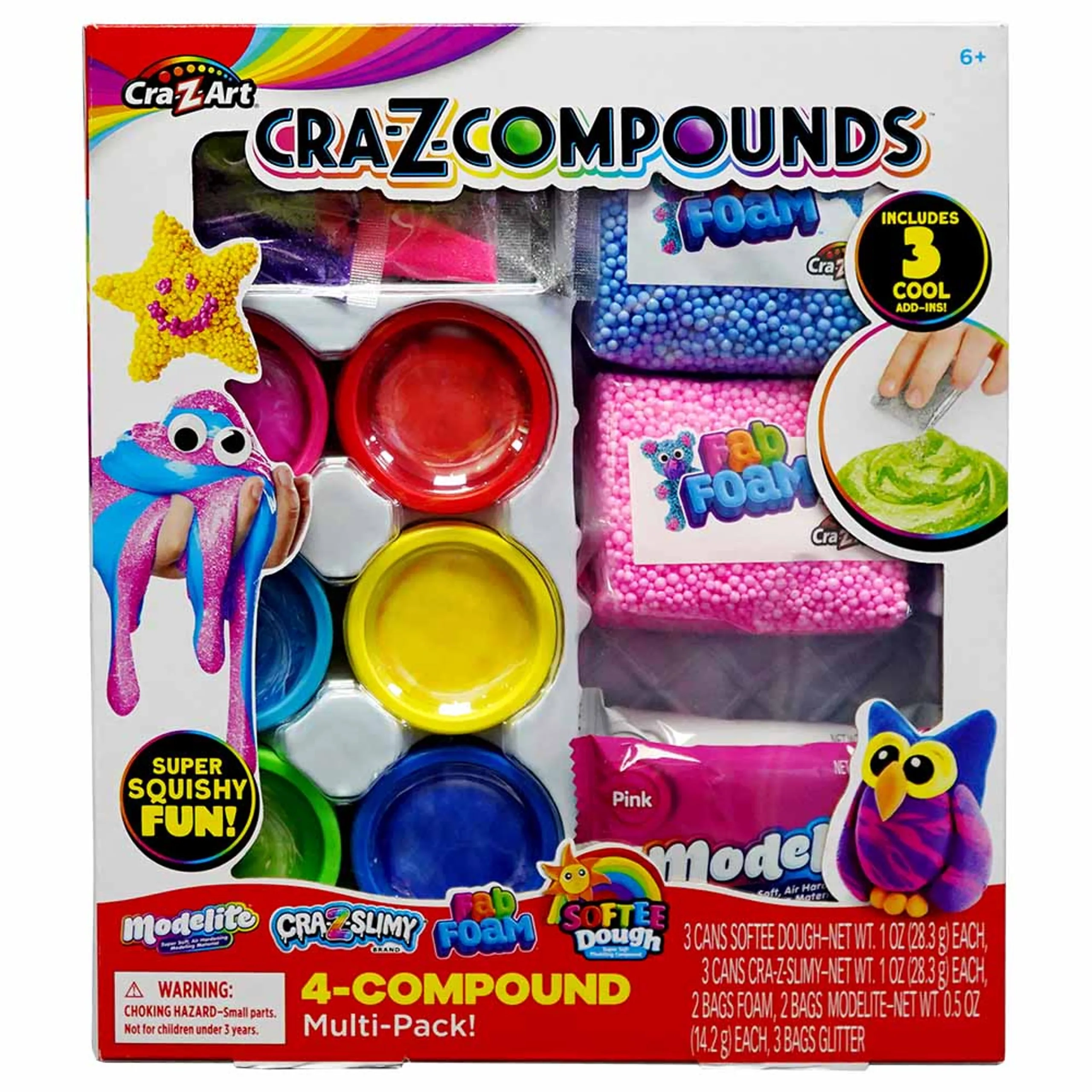 Cra-Z-Sand Make & Create Castle Set - 4 different compounds