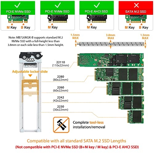 MB873MP-B V2 - M.2 NVMe PCIe 4.0
