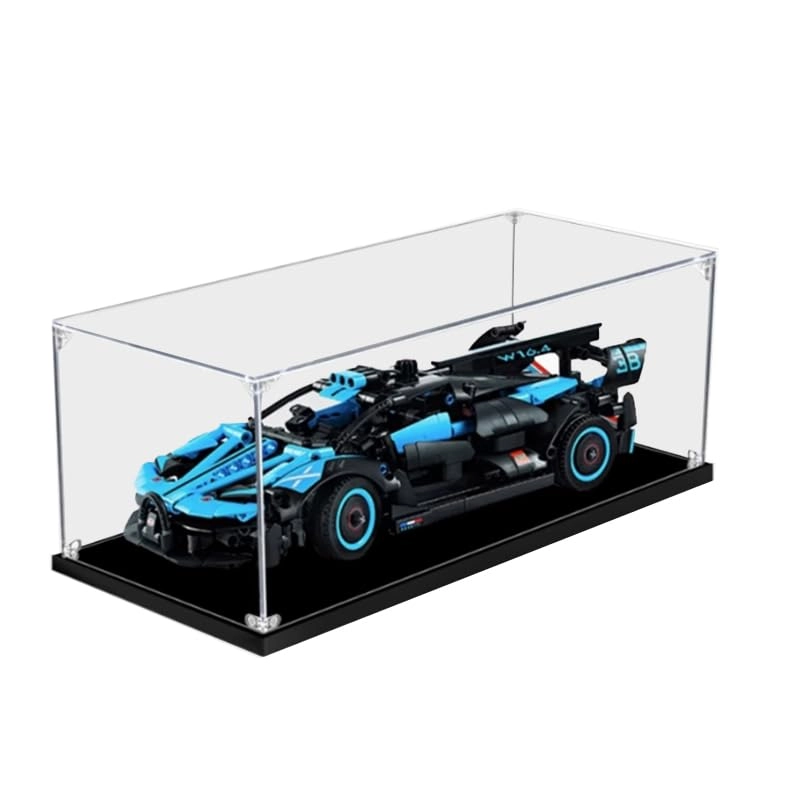 HCAEIOFJ Technic 42162 Display Case - 35x15x15cm Black Bottom