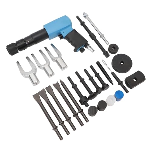 Air Hammer Kit - 24 Pieces Long Barrel Pneumatic