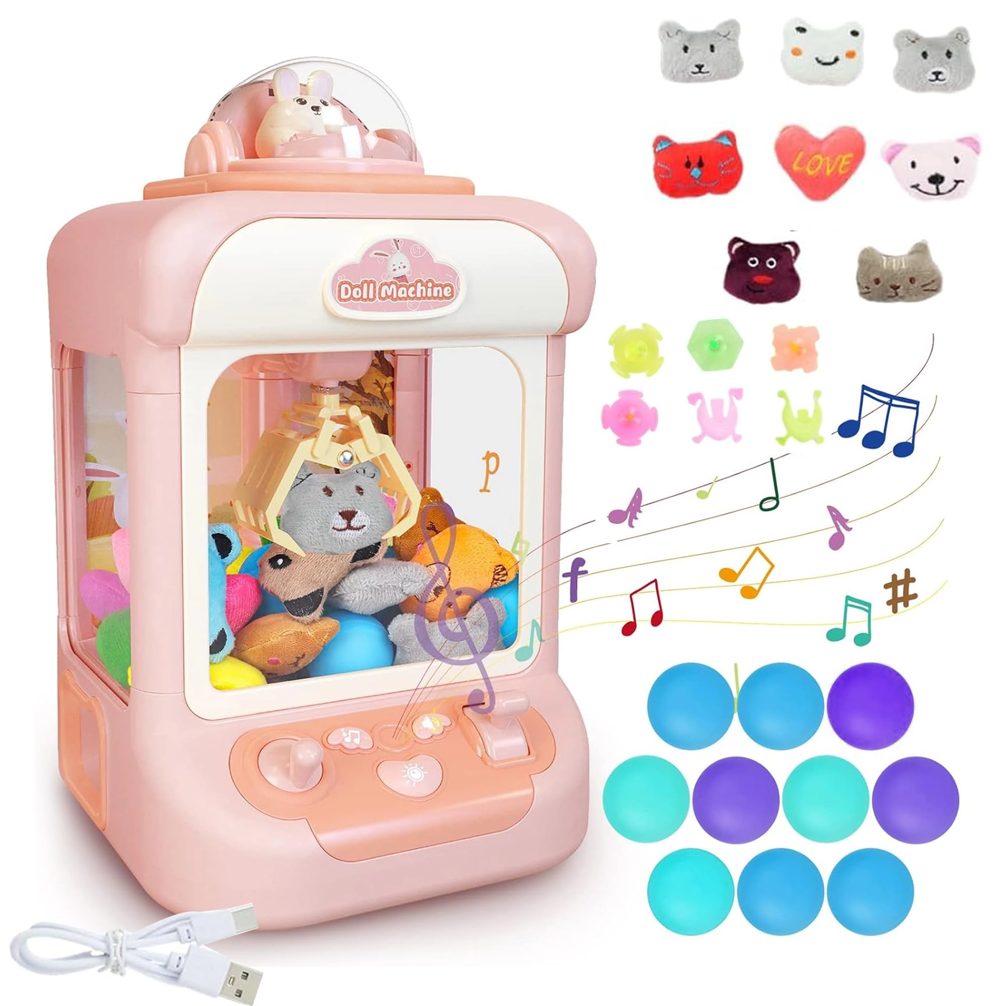 Happy Cheeks Private Limited., Happy Cheeks Private Limited. Rabbit Doll Pick Machine Toy - 3 years and up