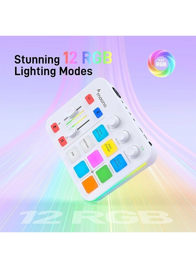 G1 NEO - Gaming Audio Mixer 48V Phantom Power Bluetooth