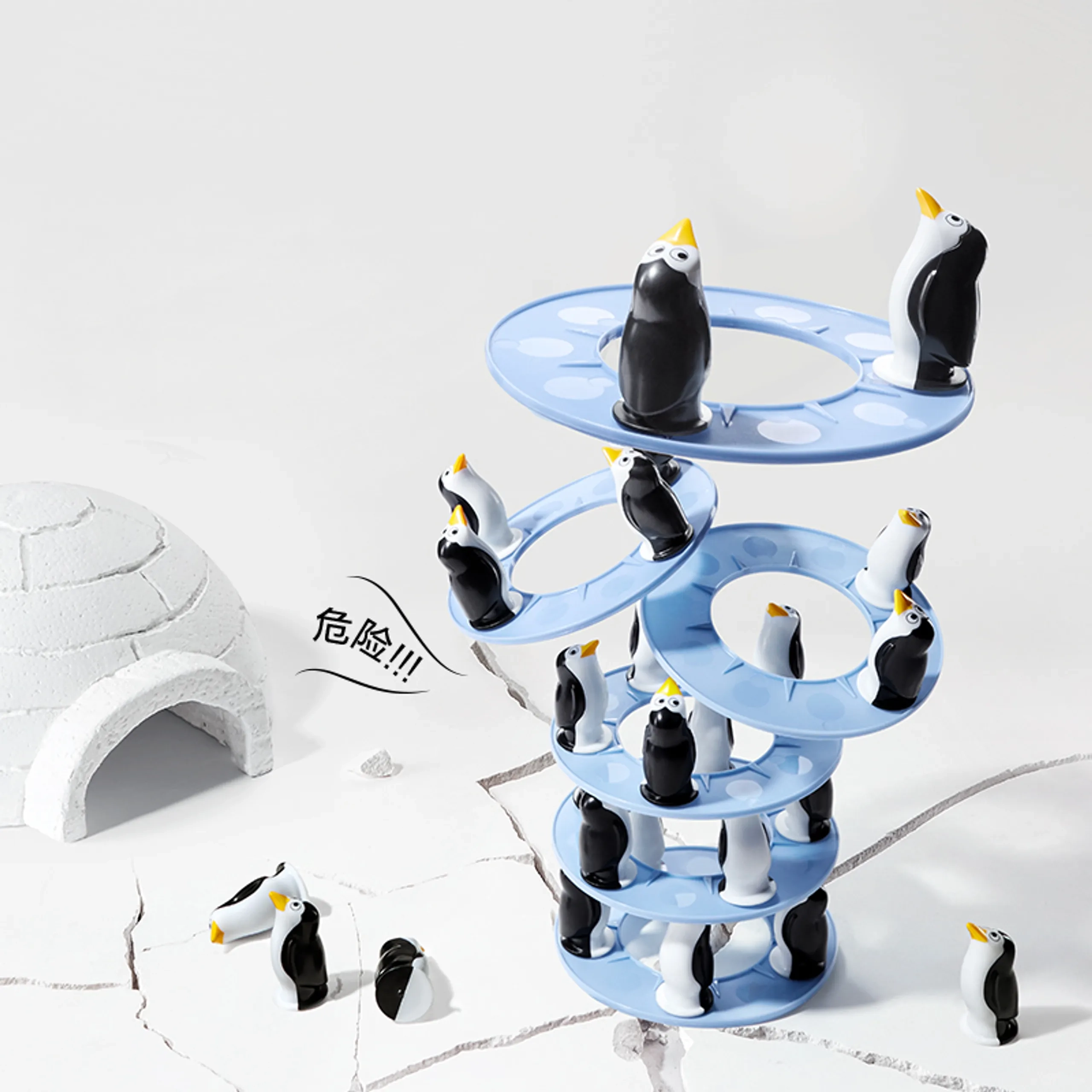 Penguins Jenga Stacking Game - 3 years & above