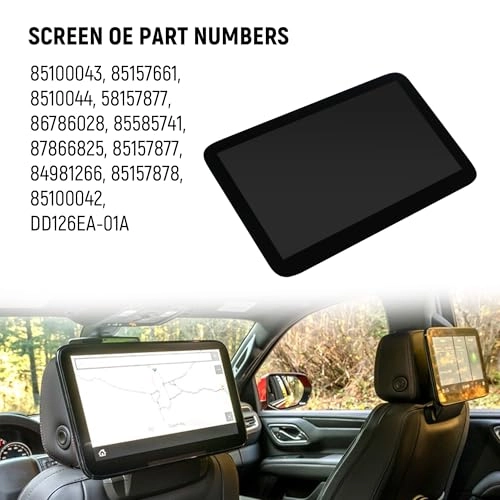Rear Entertainment TV - 12.6 Inches