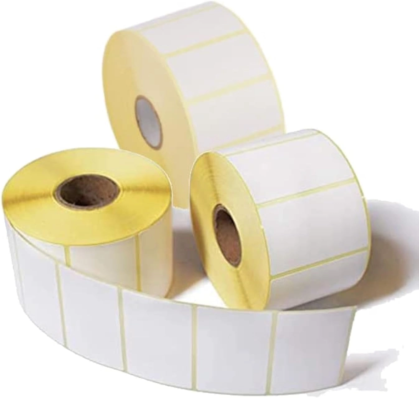 Lavish LLC Barcode Label Stickers - 3 Rolls 2.0" × 1.0" (50 × 25 mm)