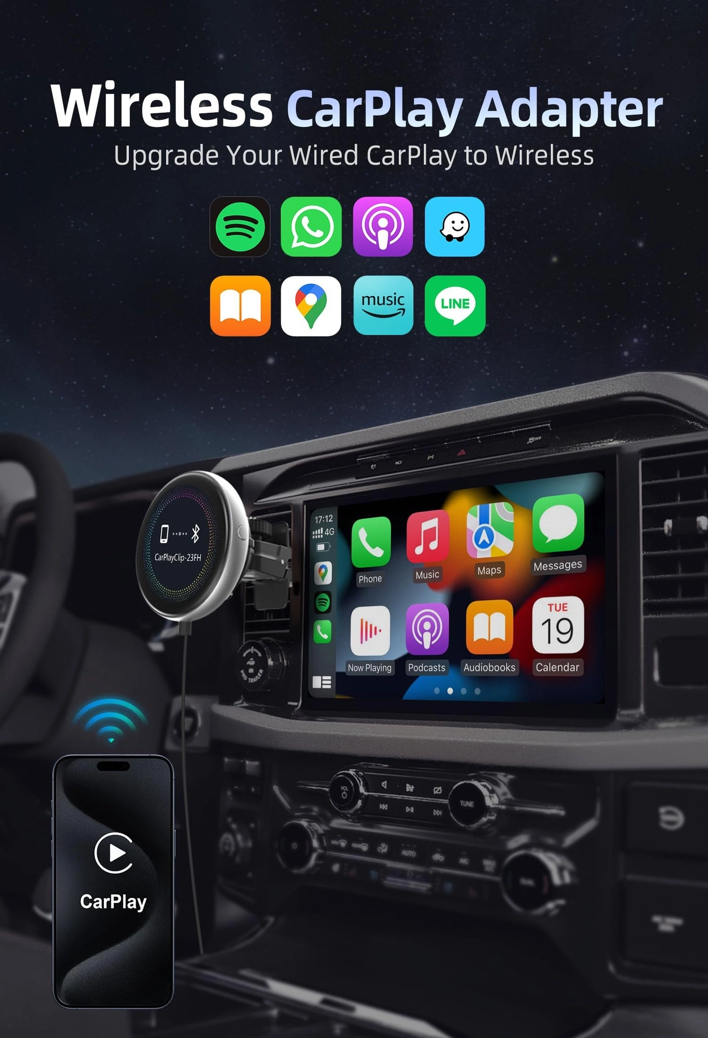 U2-AIR Pro - OEM Wired CarPlay Cars