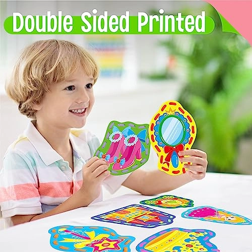 Princess Lacing Cards - Kid 9 pieces