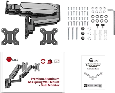 Dual Display Articualating Mount - 2 13″-32″ 75×75,100×100