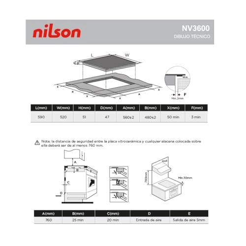 NV3600 - Ceramic hob