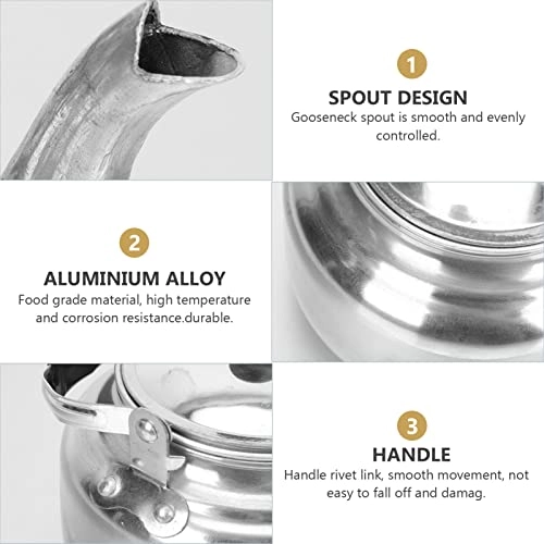 Aluminum Small Teapot - 1 kettle