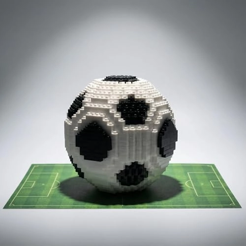 Soccer Building Block Set - Soccer&Cup 1420 pcs
