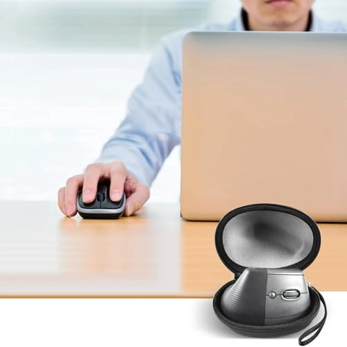 Case for Logitech Lift Vertical Ergonomic Mouse - Hard Shell Black