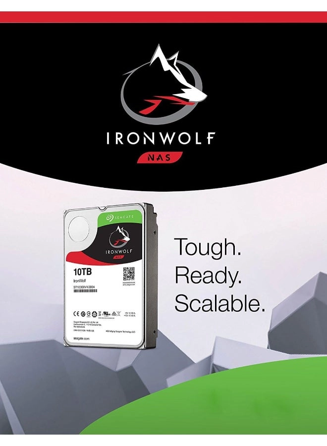 (Renewed) IronWolf 3.5" 7200rpm 256MB SATA 6Gb/s (3AK101-500) - 10TB