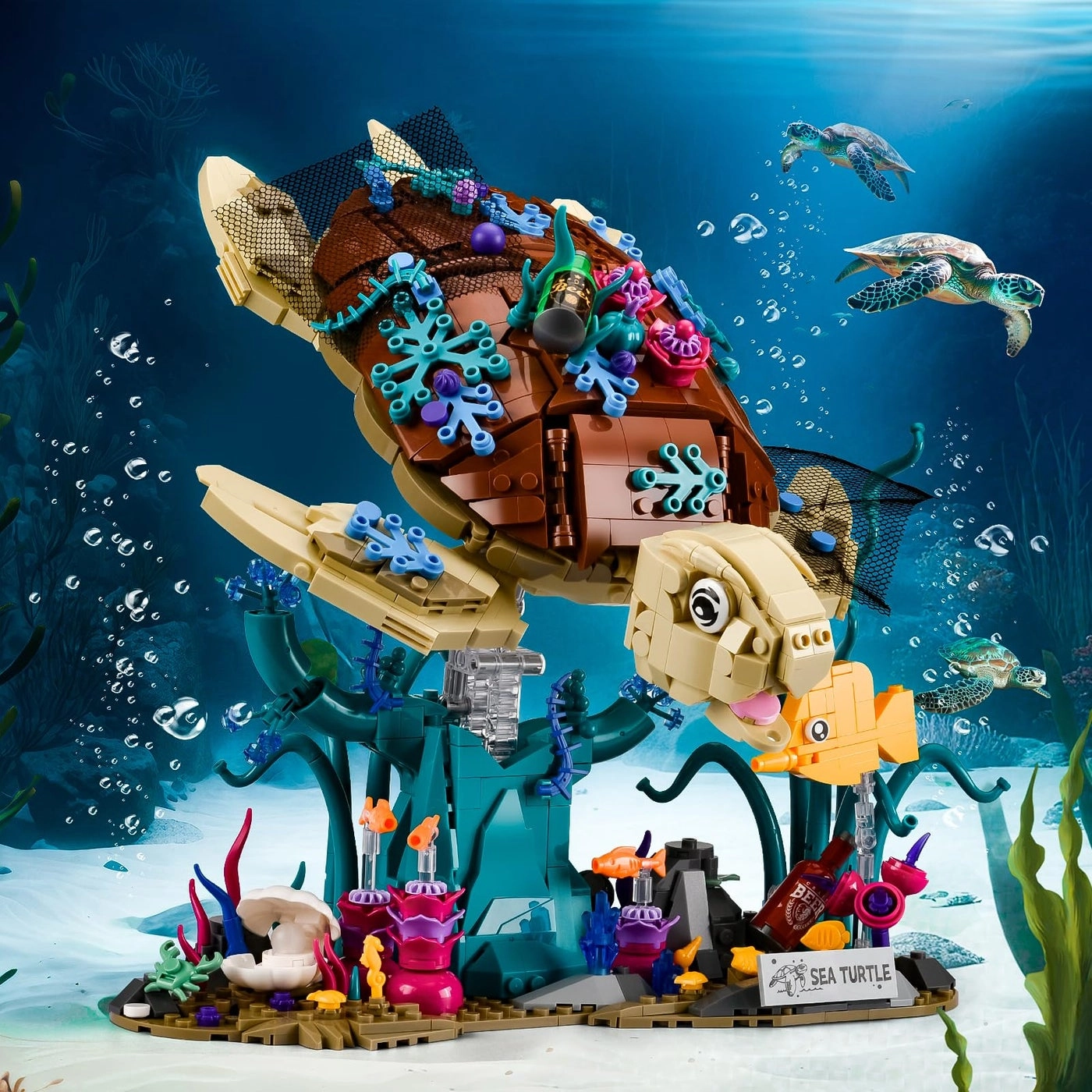 Sea Turtle - 1271 pcs