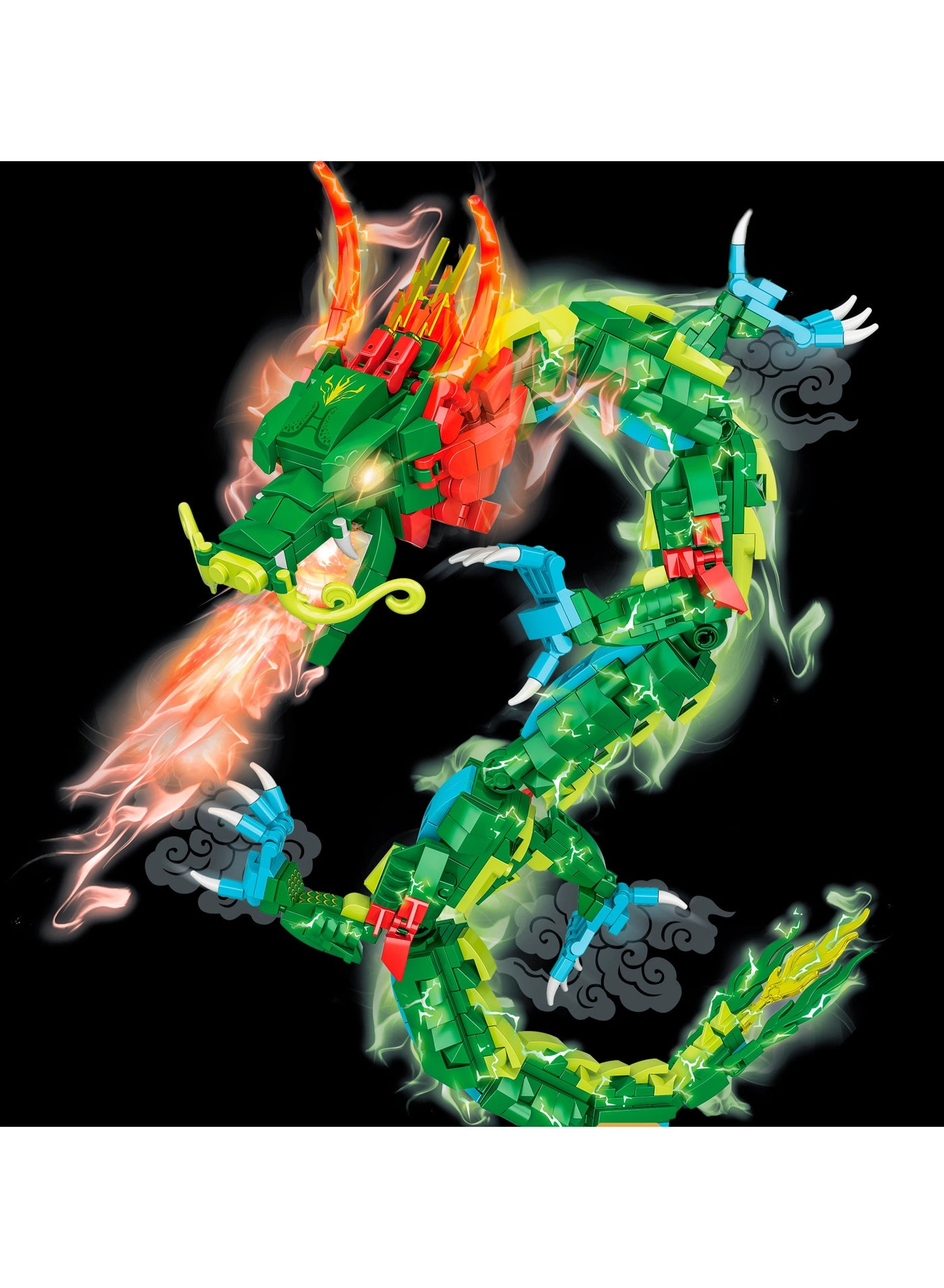 Dragon - Green Dragon 557 pcs