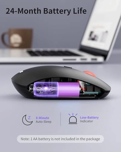 MW17 Slim Mini Cordless Mouse - USB