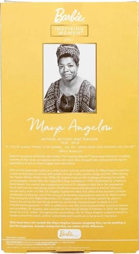 Maya Angelou Doll - 12-inch Inspiring Women Ages 6+