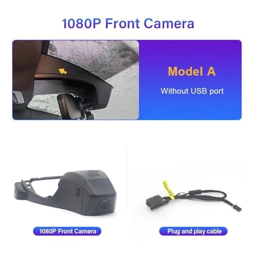 Dash Cam for VW ID4 ID6 ID5 - 1K 1080P