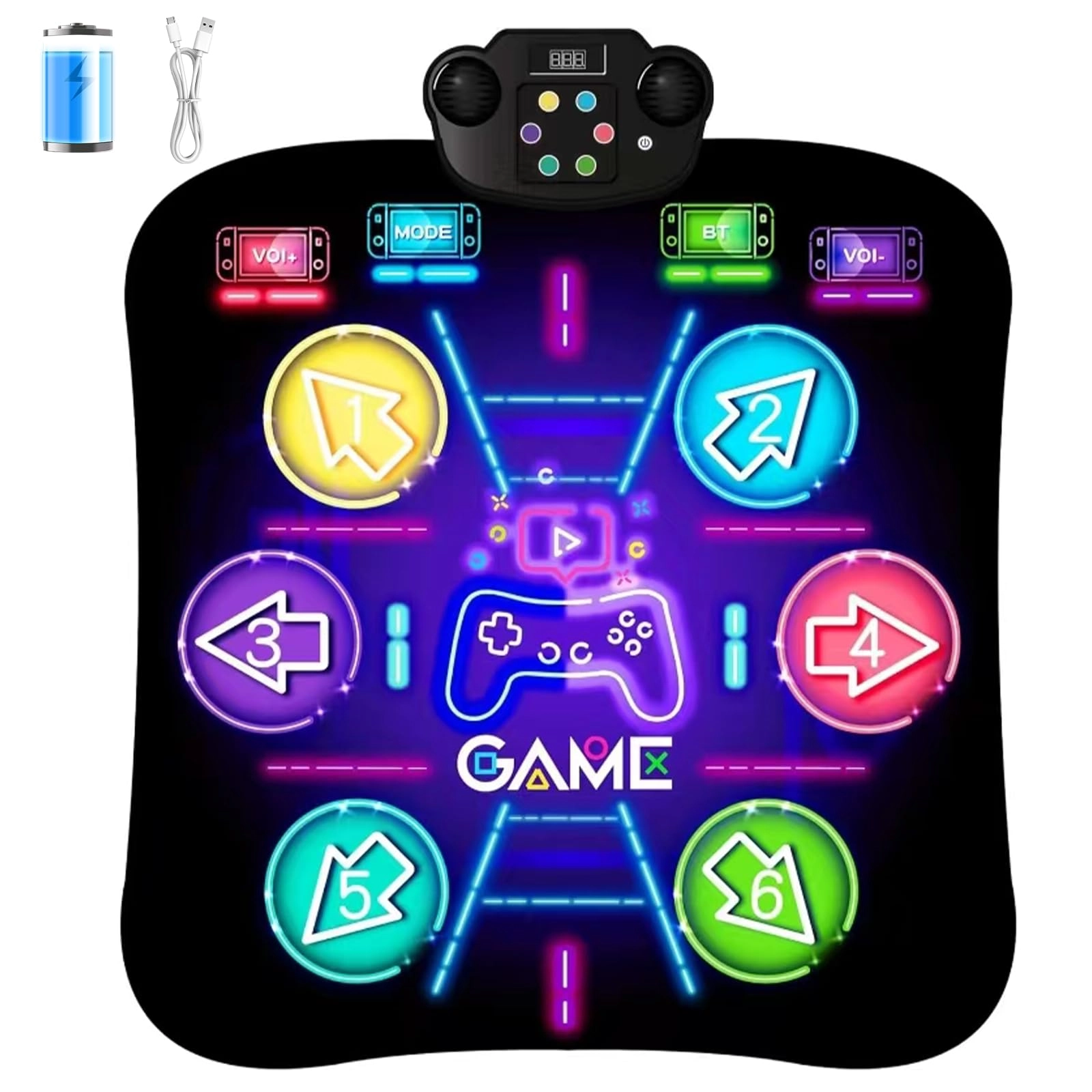 Shantou City Chenghai District YIQU TOYS Factory cxwlmat Music Dance Mat - 3 years+