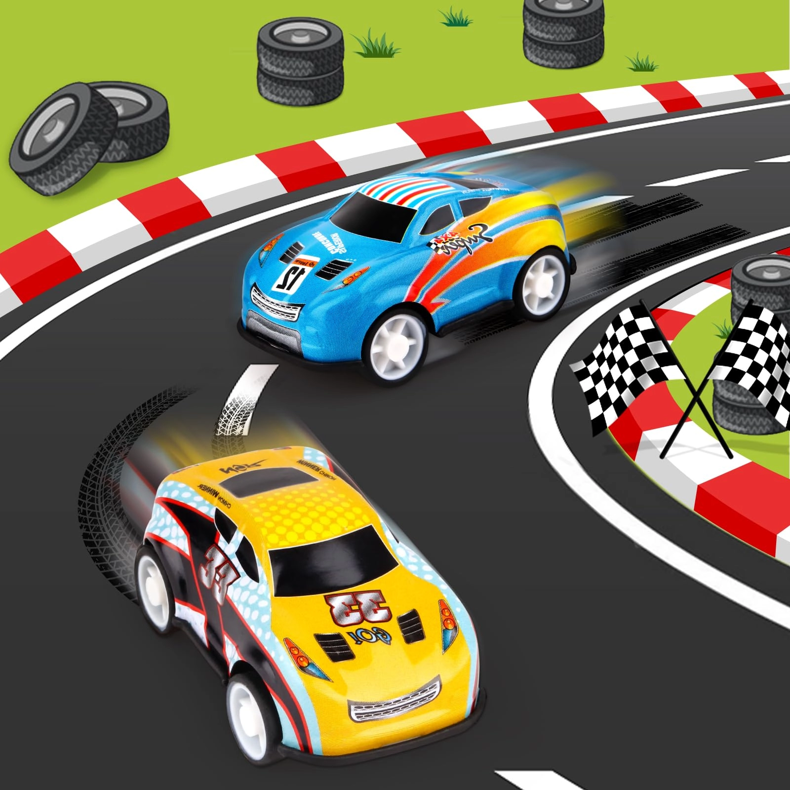 Mini Pull back Cars - 36pcs