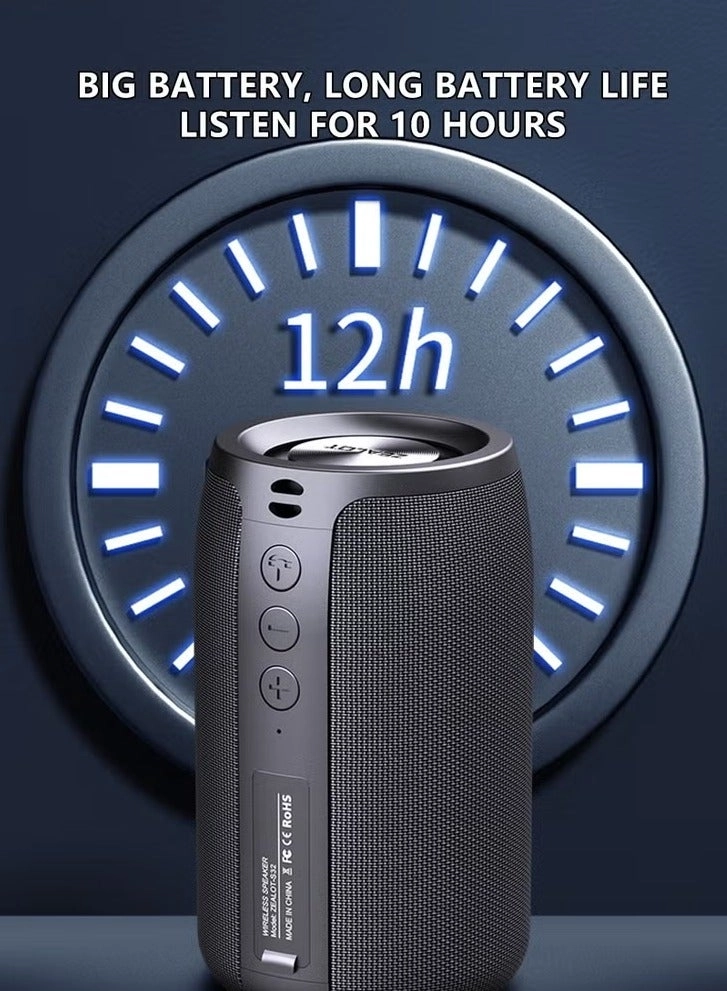 Portable Bluetooth Boombox Speaker